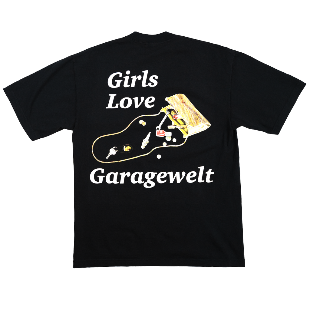 GIRLS LOVE GW TEE BLACK